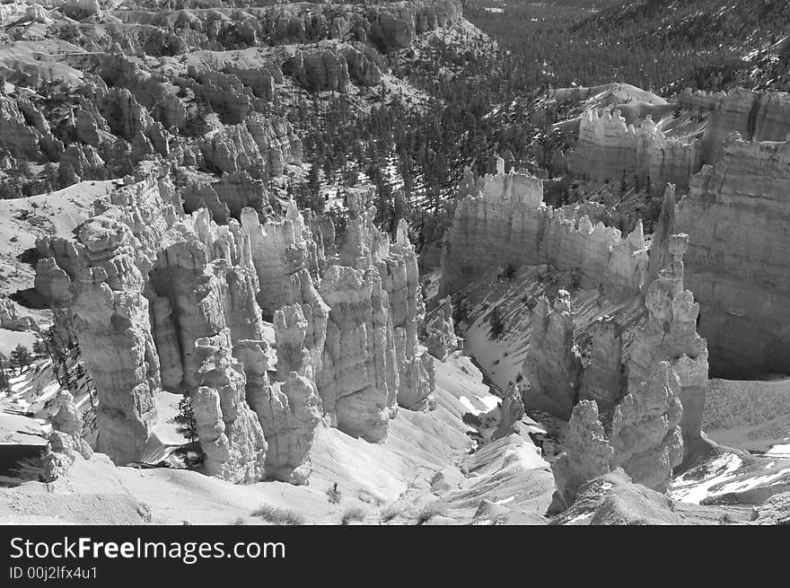 The Bryce Canyon National Park