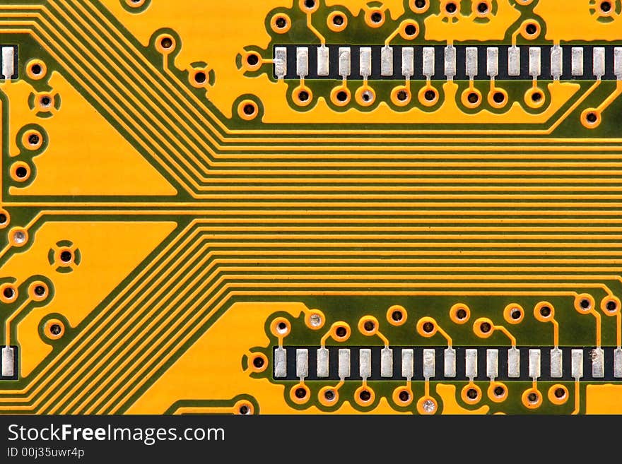 Yellow Circuit Board