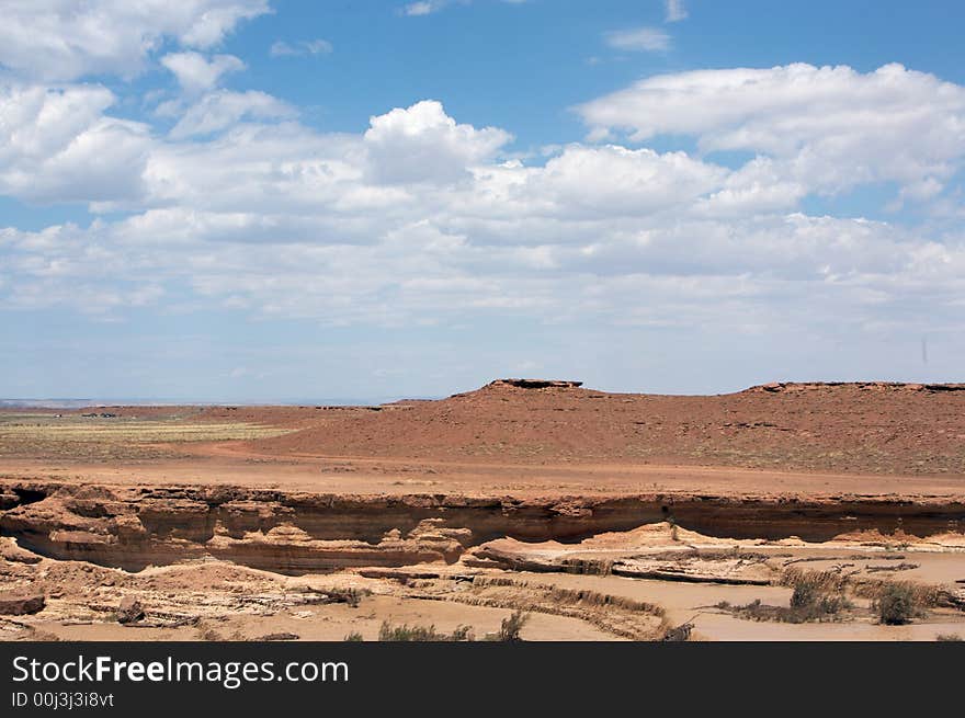 Grand Falls on the Little Colorado River in Arizona