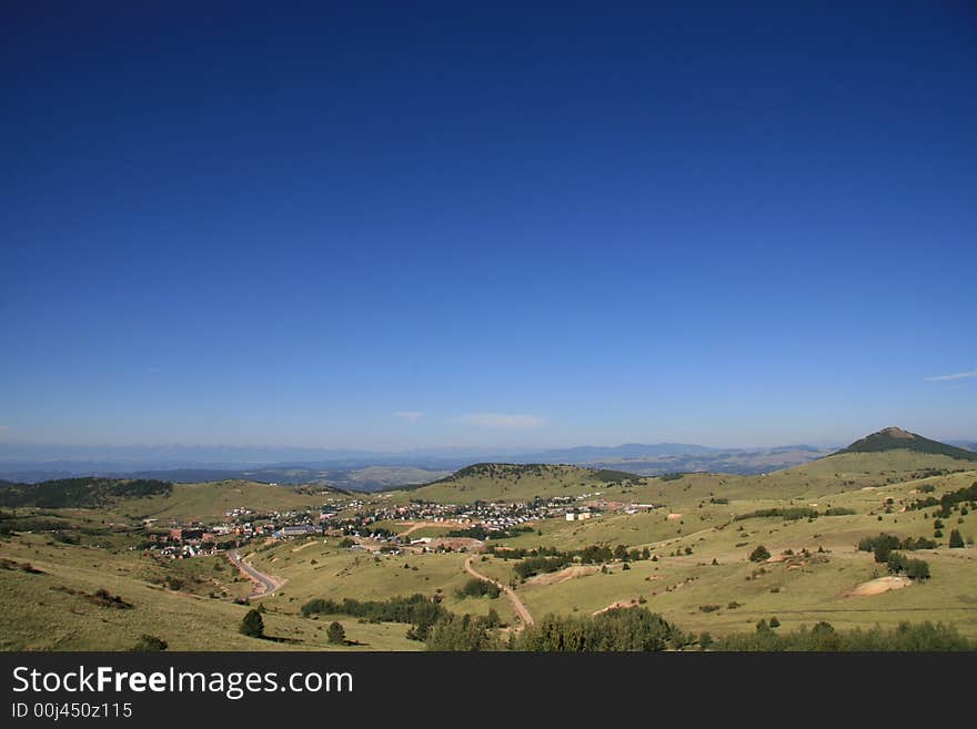 Cripple Creek from a distance