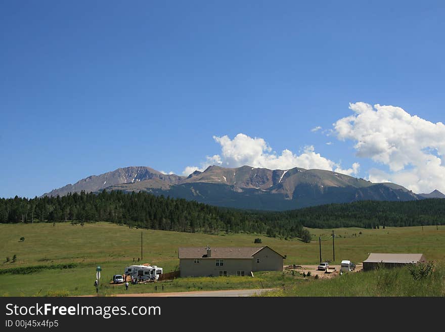 Beneath Pikes Peak