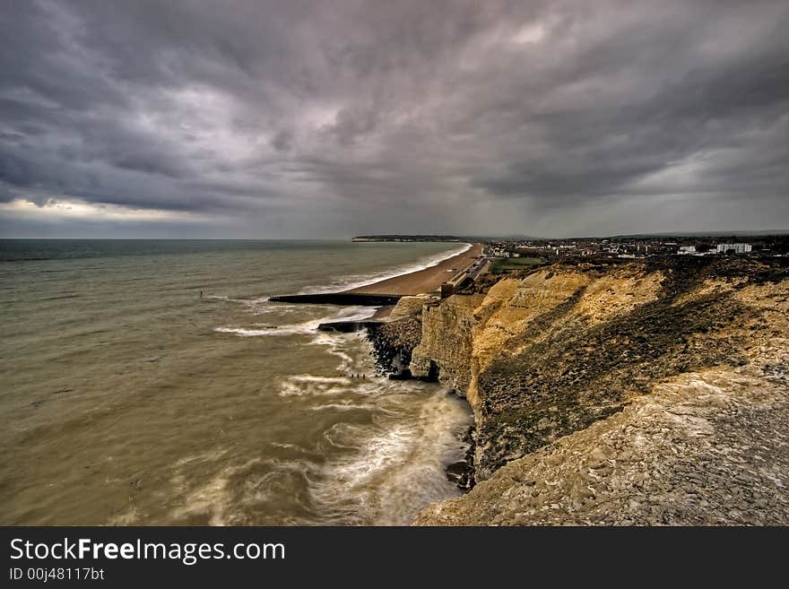 Seaford in West Sussex  UK. Seaford in West Sussex  UK