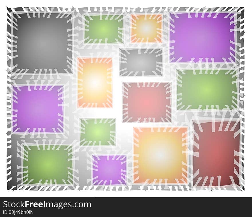 Abstract Artsy Tile Background