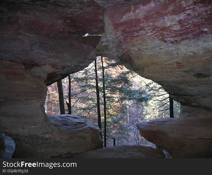 Natural Cave Window