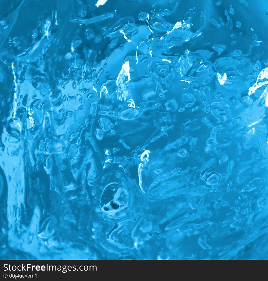 Abstract water texture generated by the computer