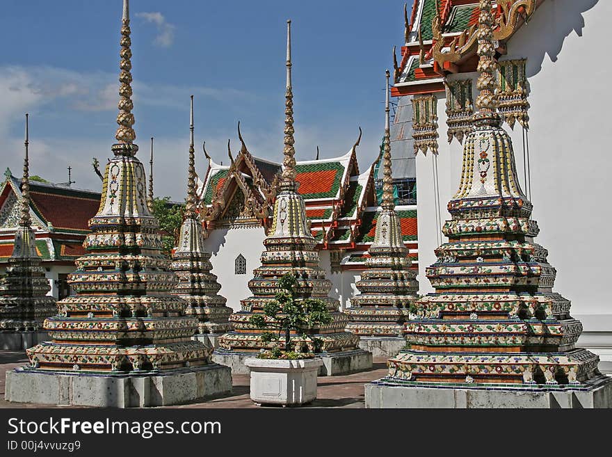 Grand Palace Chedis