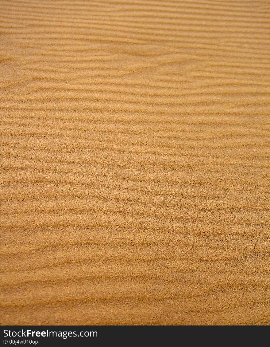 Dune sand texture, dark, gold sand