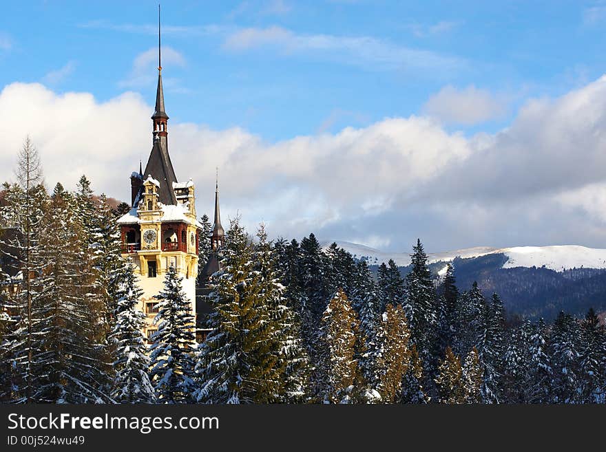 Peles Palace in Sinaia, Romania