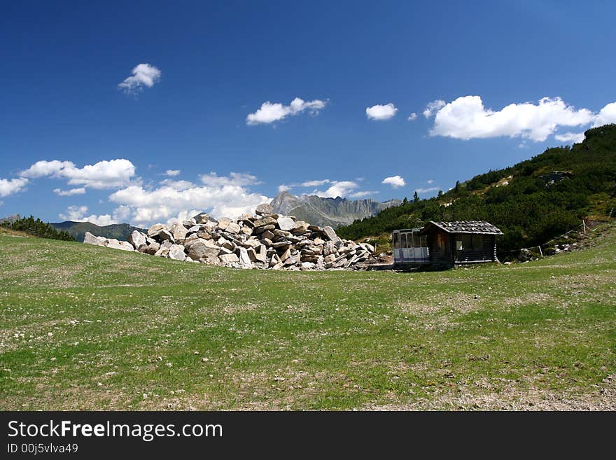 Mountain scene