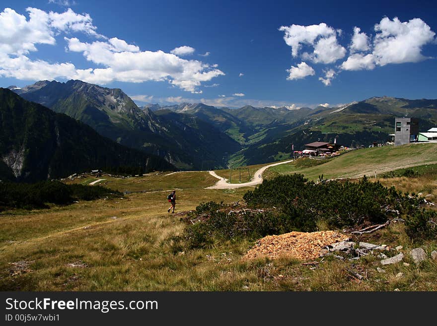 Mountain scene