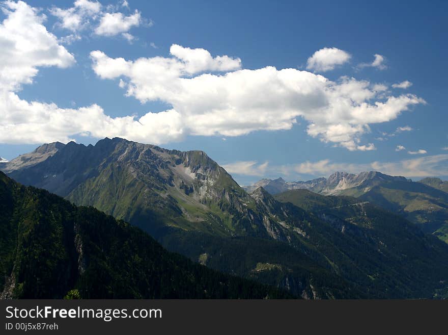 Mountain scene