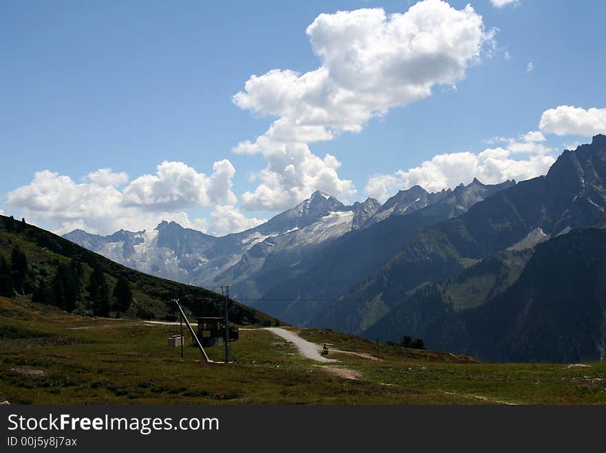 Mountain view captured in Tirol / Austria. Mountain view captured in Tirol / Austria