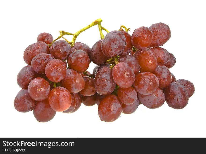 Red grapes