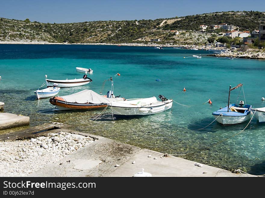 Boats in the harbor - Croazia 2007