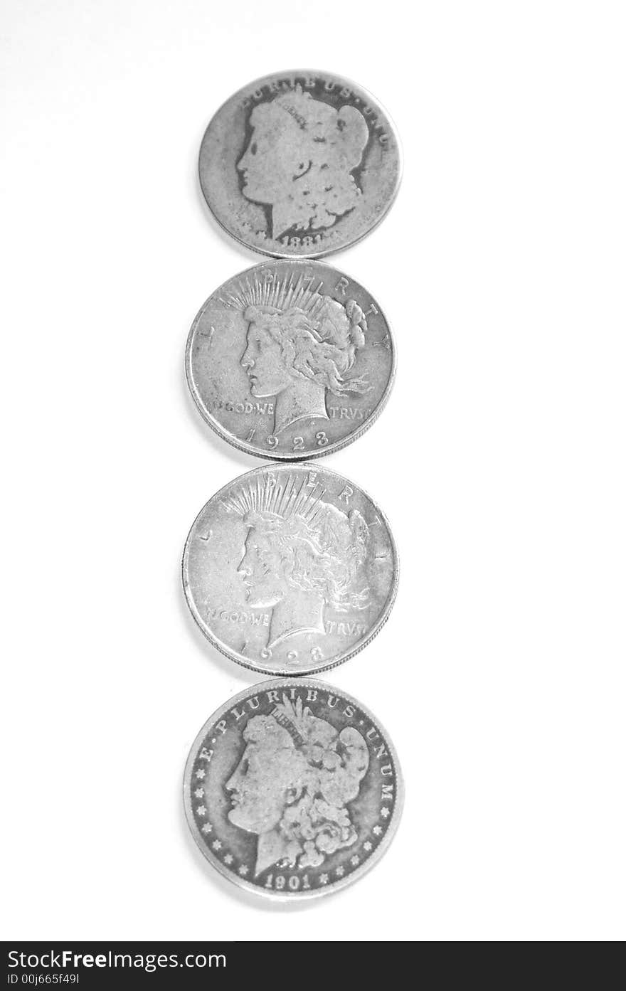 Old Silver Dollars