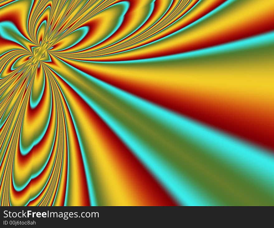 High resolution abstract fractal image created digitally. High resolution abstract fractal image created digitally