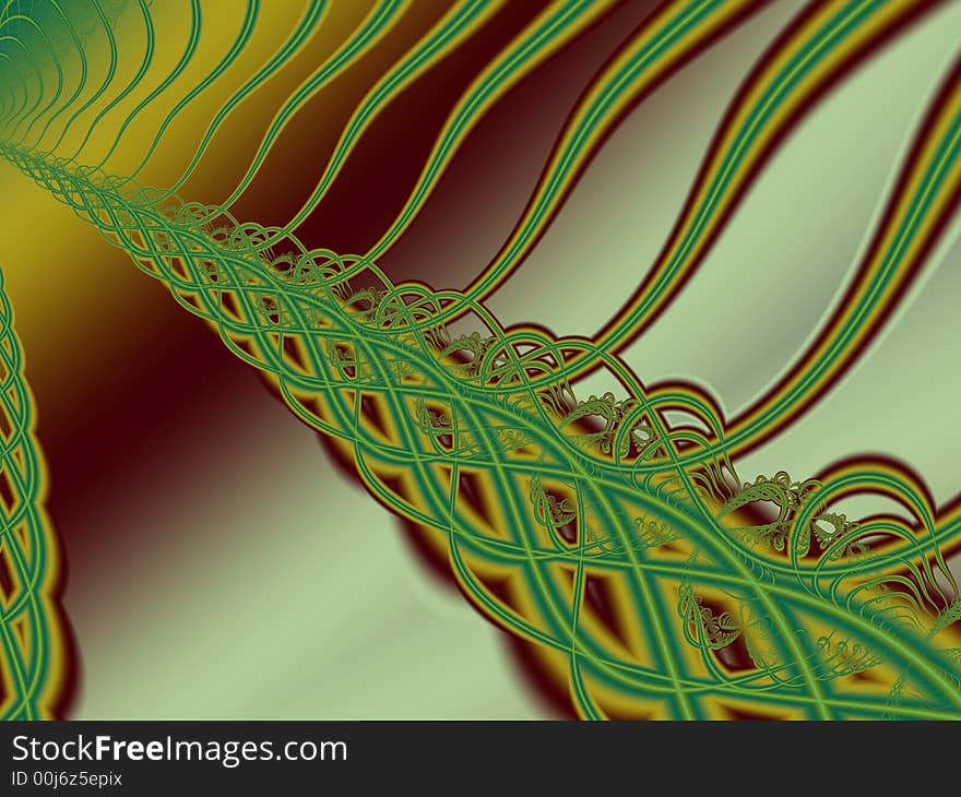 High resolution abstract fractal image created digitally. High resolution abstract fractal image created digitally