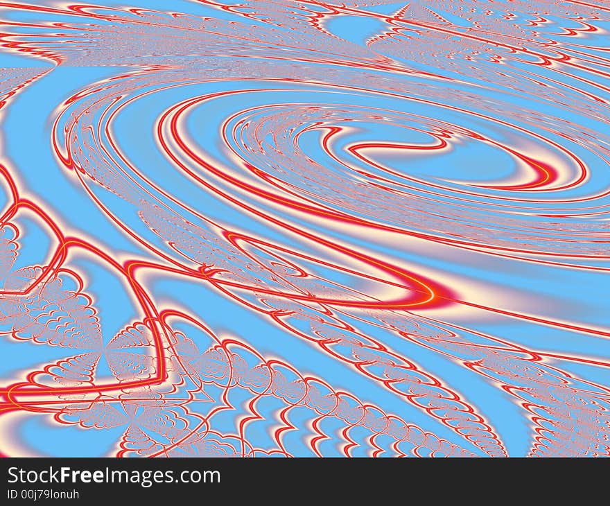 High resolution abstract fractal image created digitally. High resolution abstract fractal image created digitally