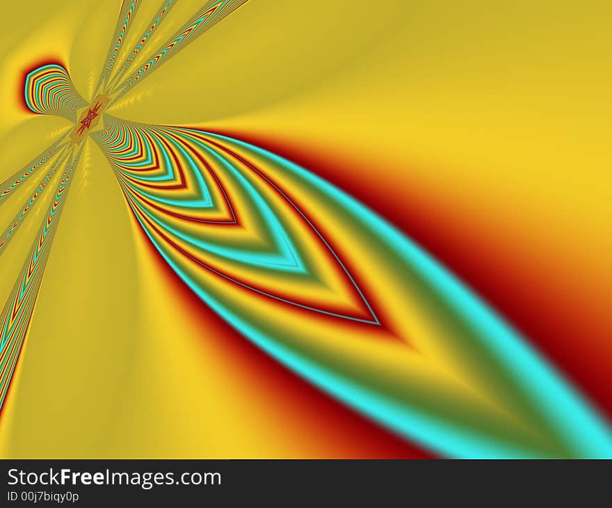 High resolution abstract fractal image created digitally. High resolution abstract fractal image created digitally