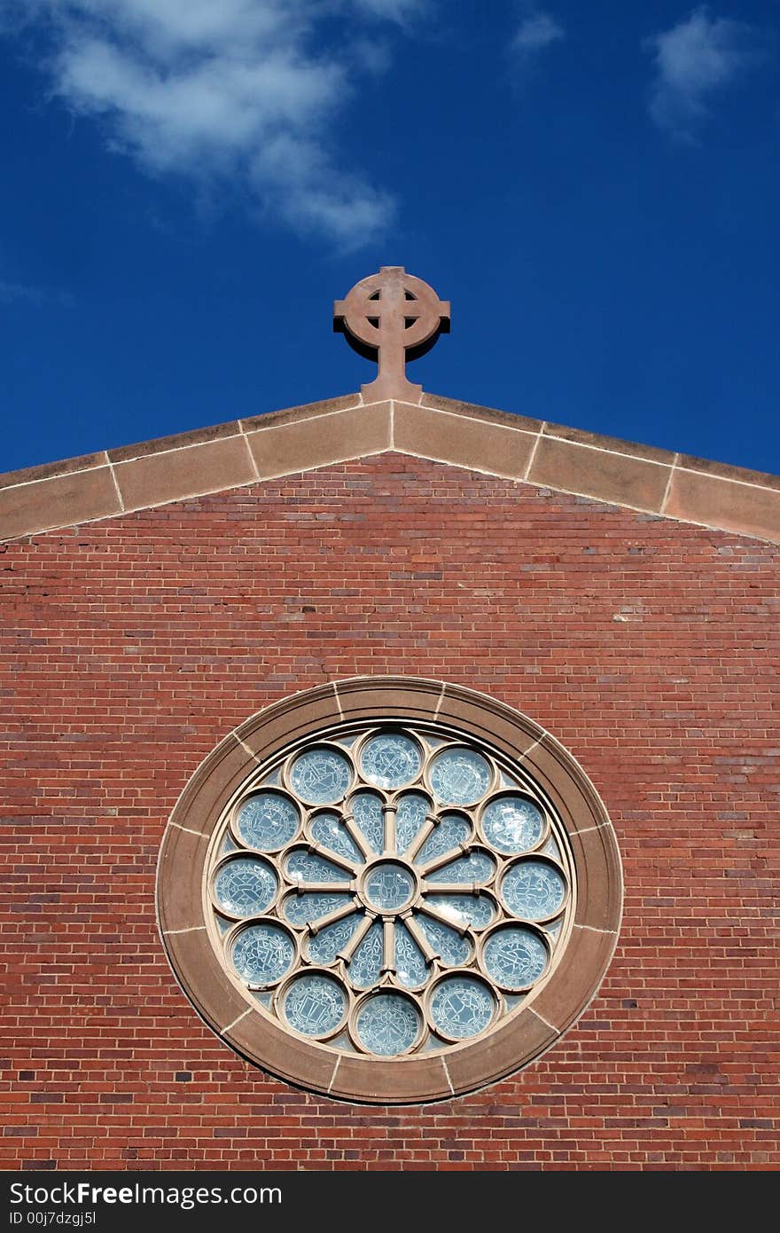 A photograph taken outside a church in Oklahoma City. A photograph taken outside a church in Oklahoma City.