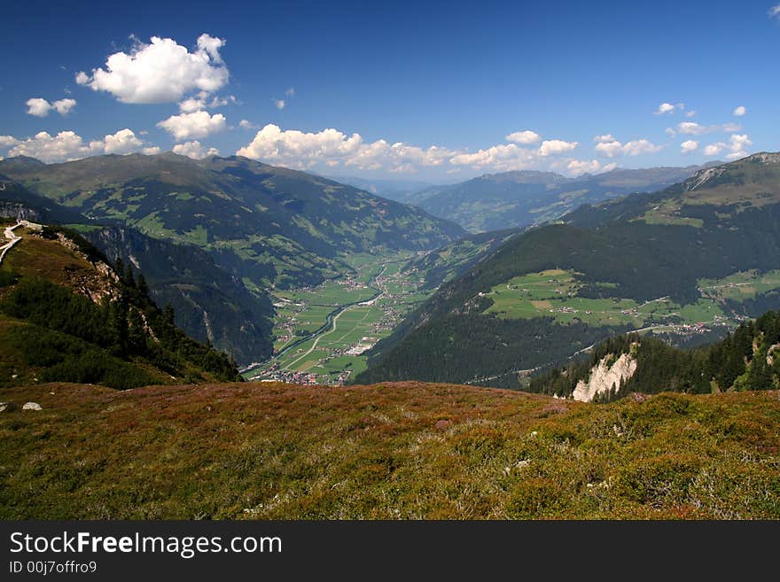 Mountain scene