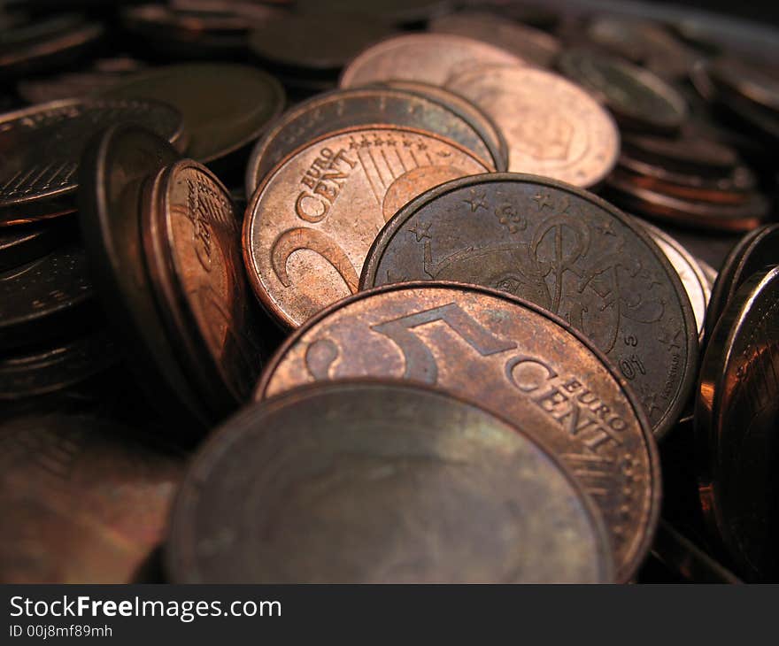 euro coins