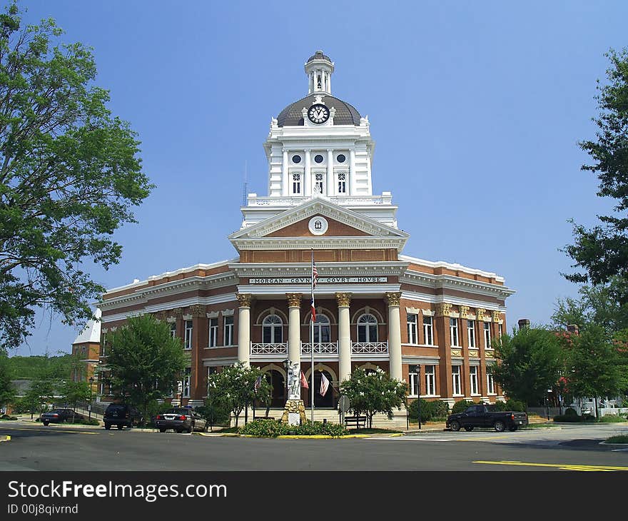 The county courthouse of Morgan county, in Madison Georgia. The county courthouse of Morgan county, in Madison Georgia.