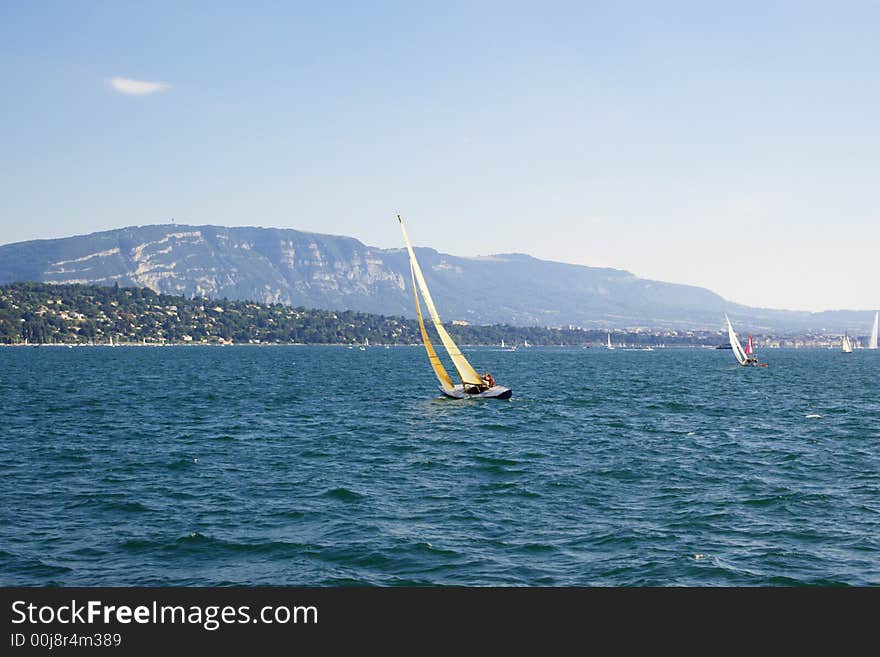 Yachting In Geneva Lake