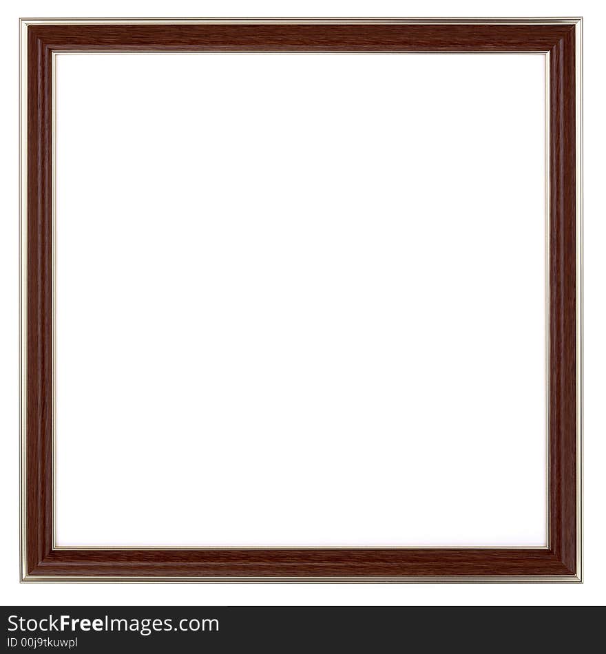 This is a White Background Antique Frame