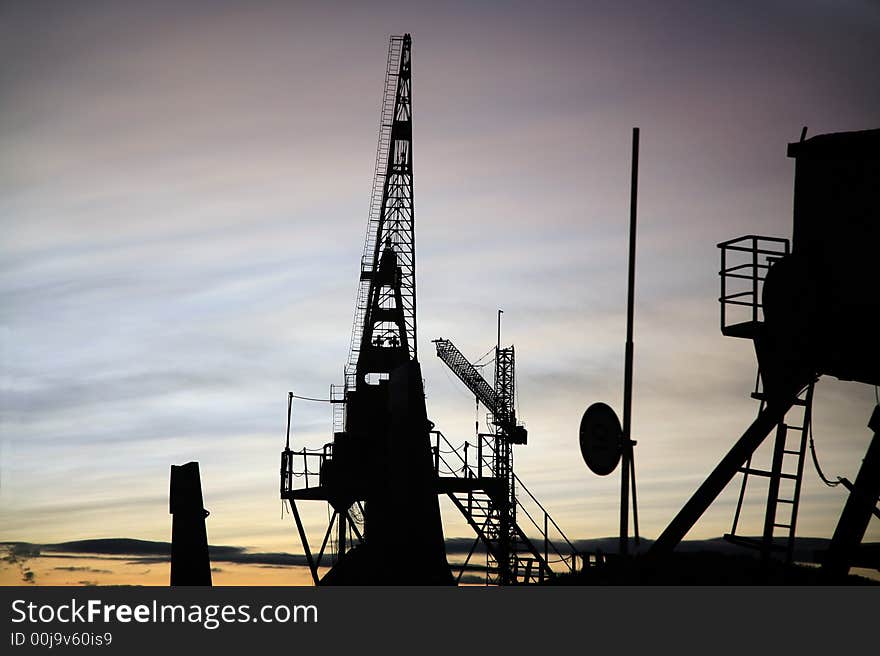 Shipyard Cranes