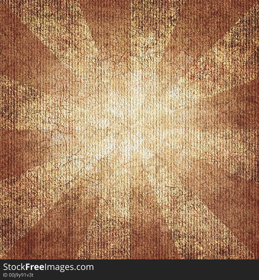 Grungy old-fashioned background with sunbeams. Grungy old-fashioned background with sunbeams