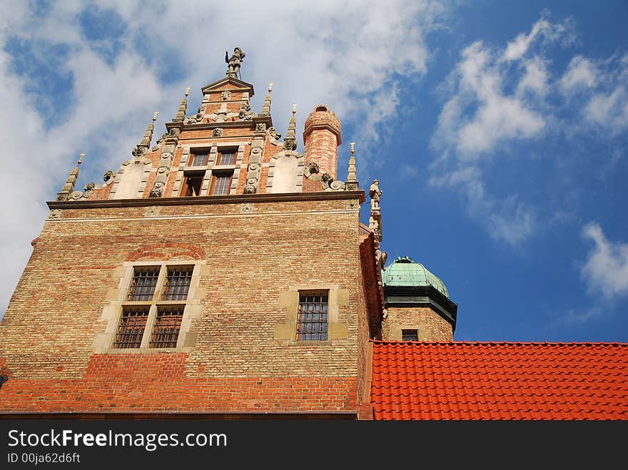 Historic building in Gdansk - Poland