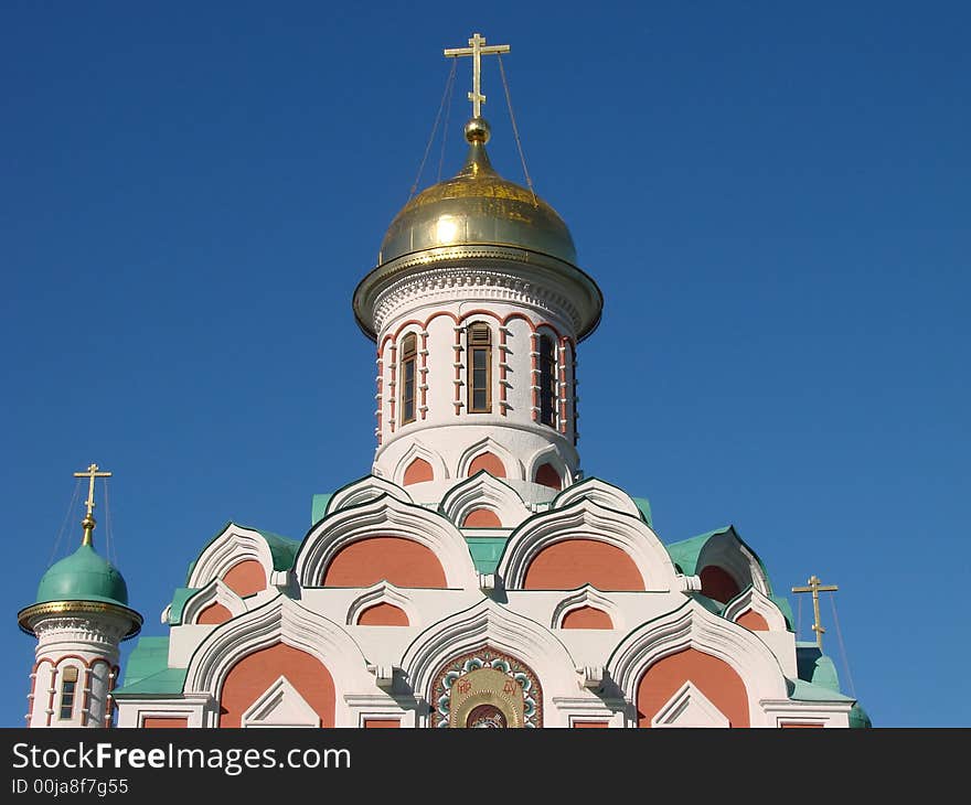 Russian church in Red square. Russian church in Red square.