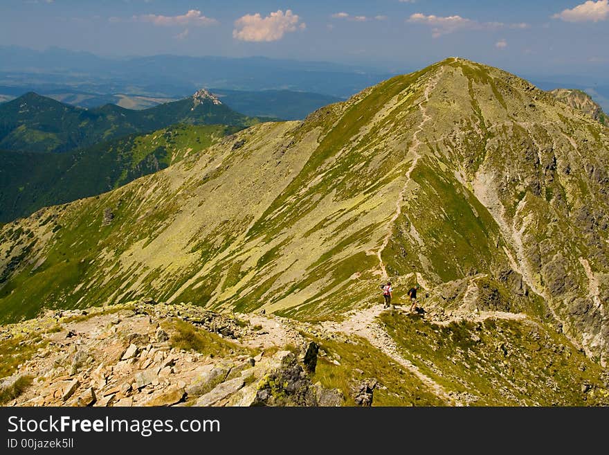 Rohace Mountains in Slovakia