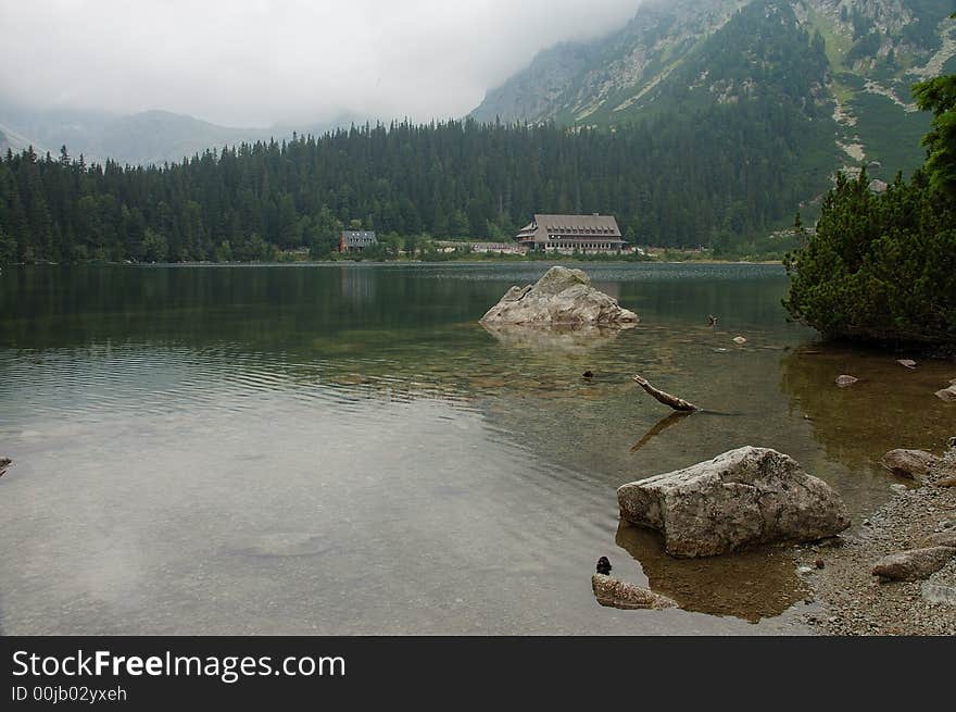 Popradske Pleso - Lake