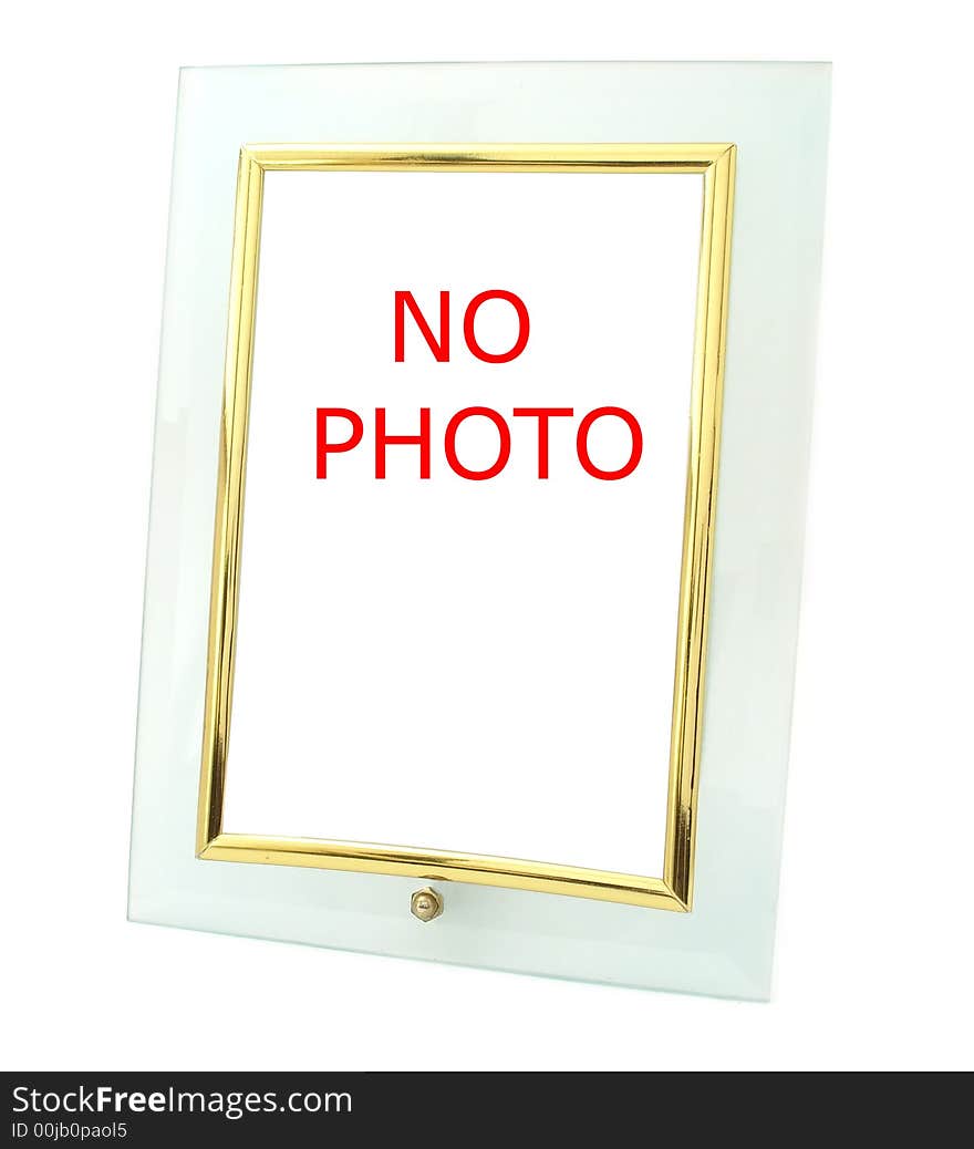 Frame for photo or picture. isolated on white background. Frame for photo or picture. isolated on white background