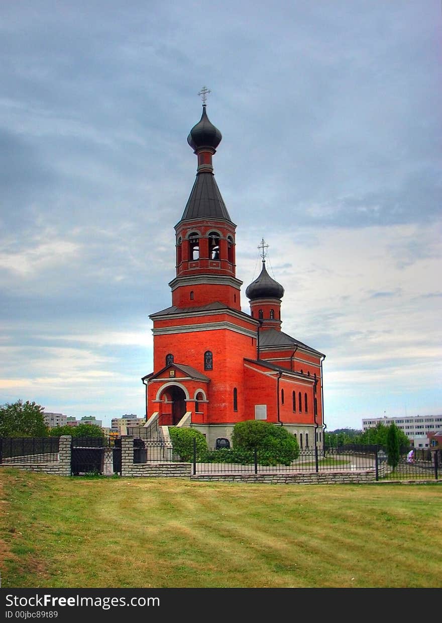 Christianity church in maardu, estonia. Christianity church in maardu, estonia