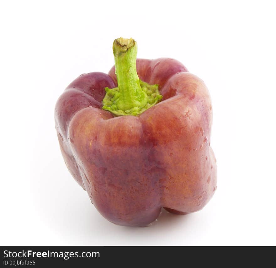 Violet pepper bell