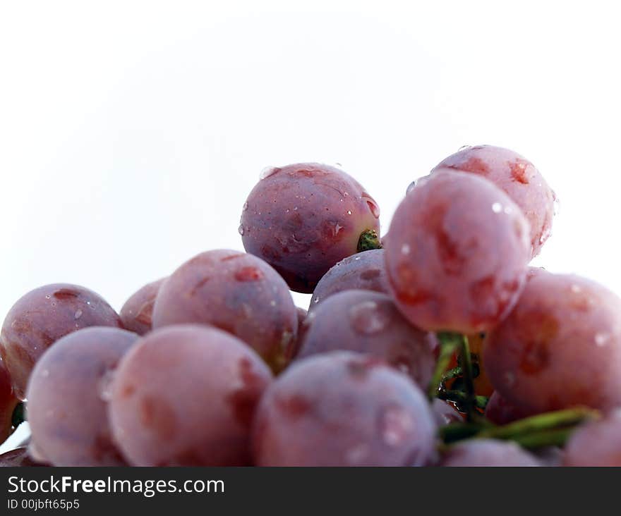 Laying bunch of purple grape, shallow DOF. Laying bunch of purple grape, shallow DOF