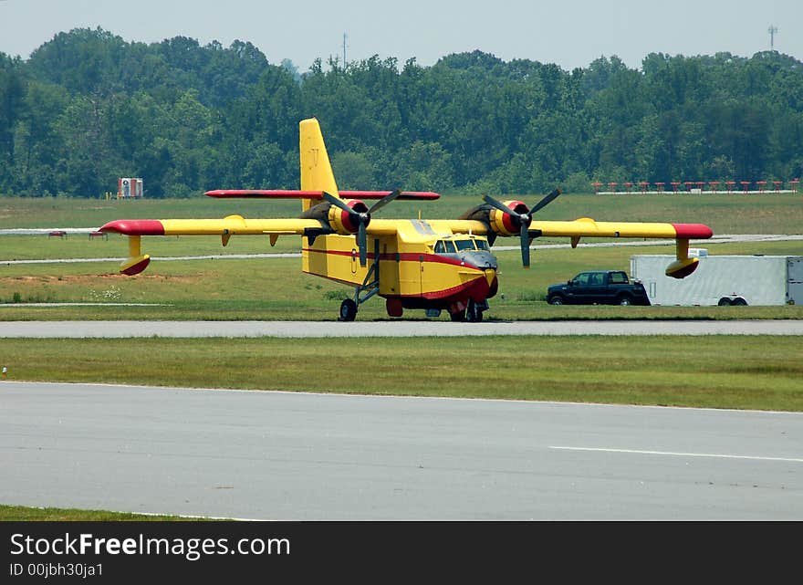 Firefighting Plane