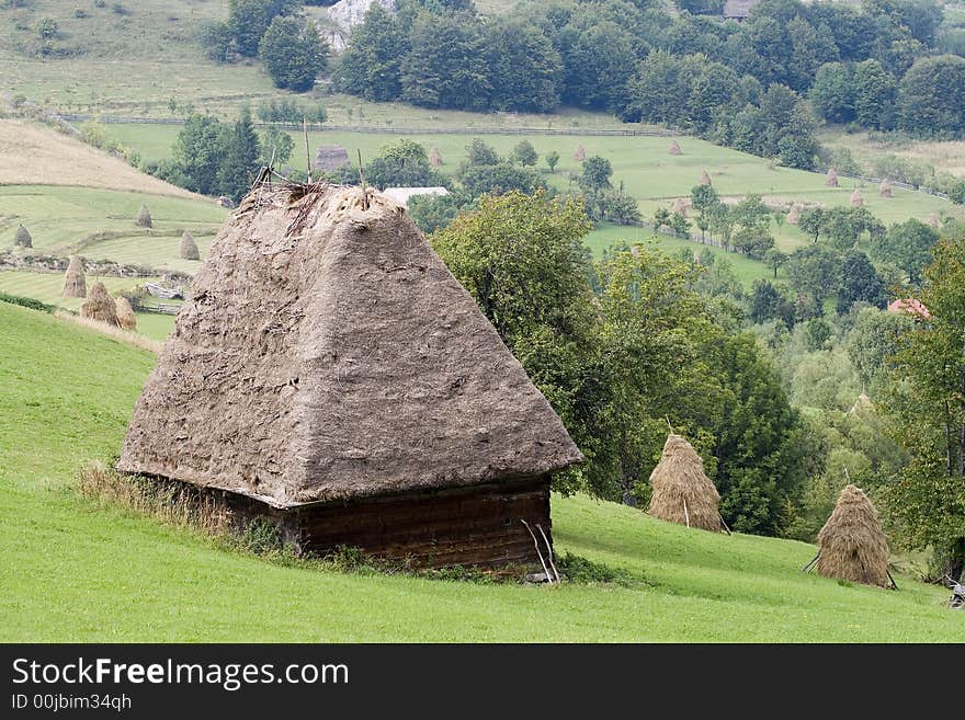 Old Barn on the mountain