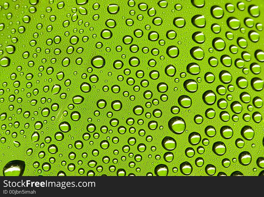 A close up look of bubble pattern on the surface of a bottle. A close up look of bubble pattern on the surface of a bottle.