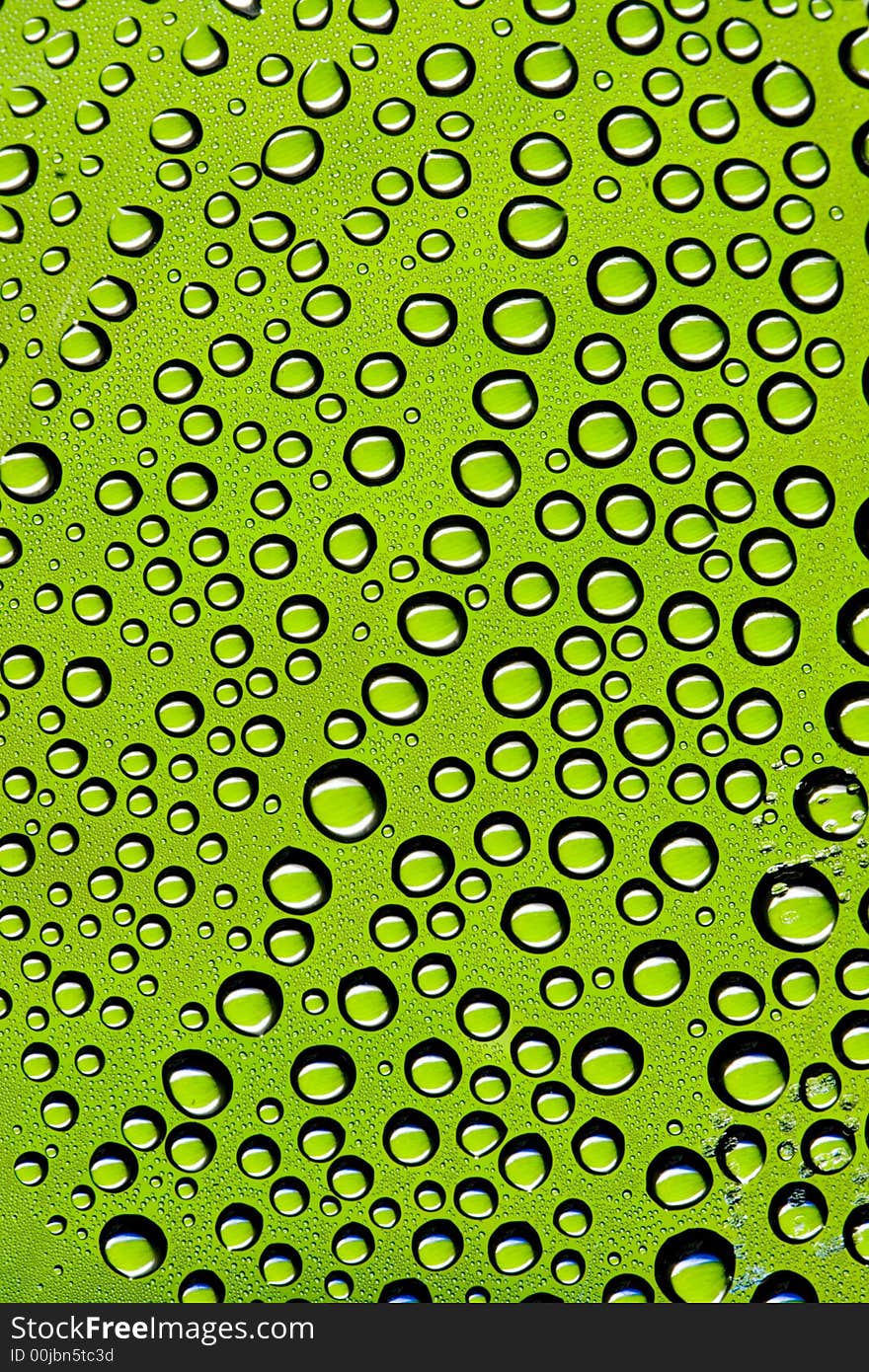 Droplets pattern