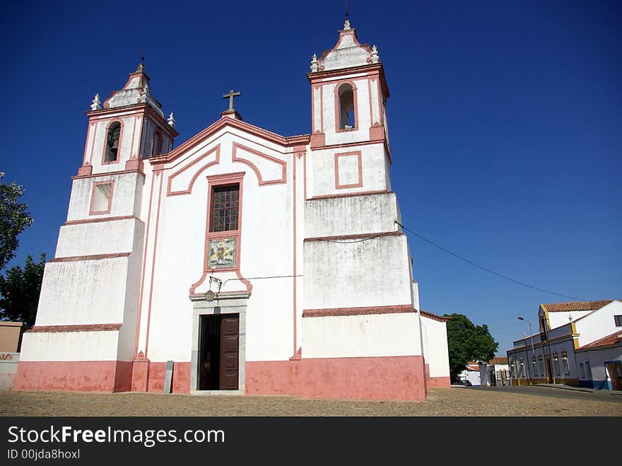 Church towers in Portugal.