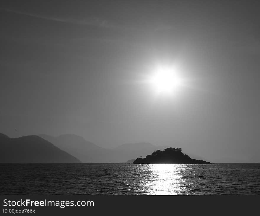 Sunset at Ilha Grande - Rio de janeiro - Brazil. Sunset at Ilha Grande - Rio de janeiro - Brazil