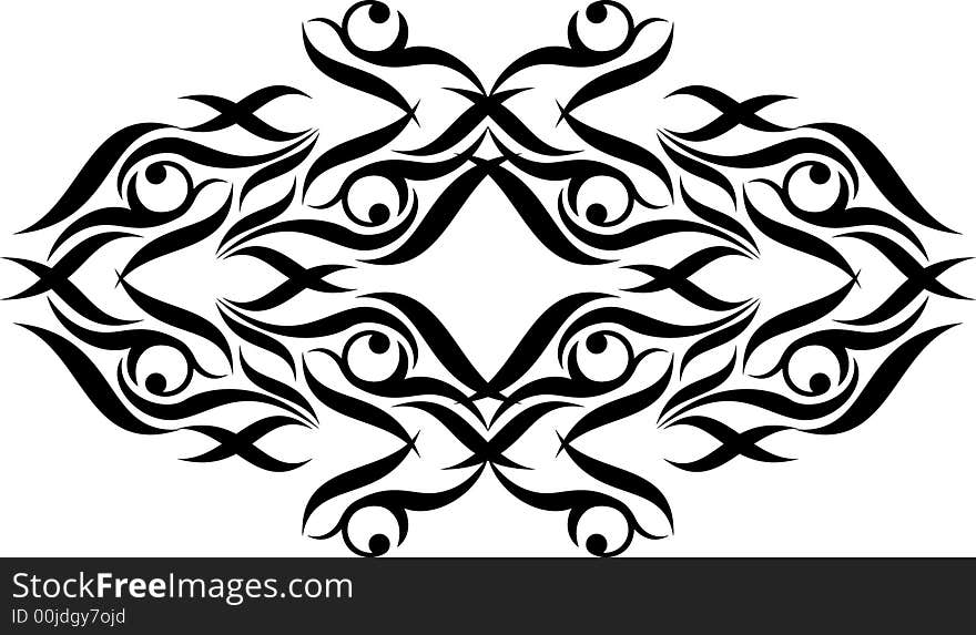 Abstract decoration illustration  design art style