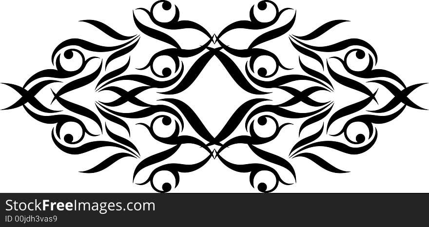 Abstract decoration illustration vector design art style. Abstract decoration illustration vector design art style