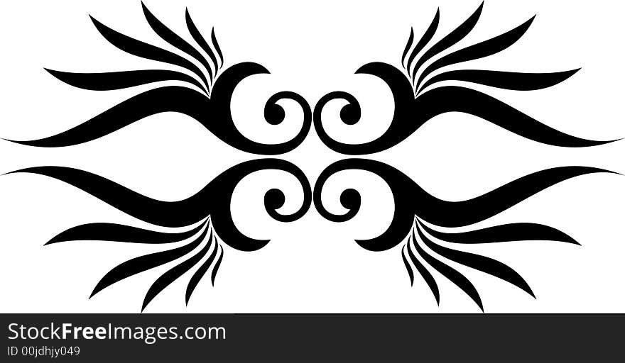 Abstract decoration illustration vector design art style. Abstract decoration illustration vector design art style