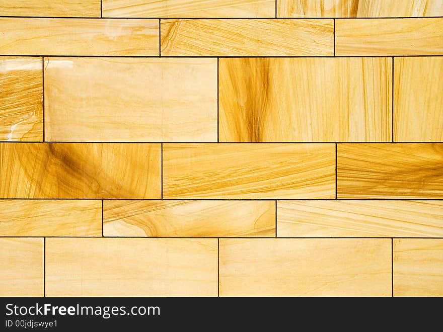 Textured Faux Wood Wall