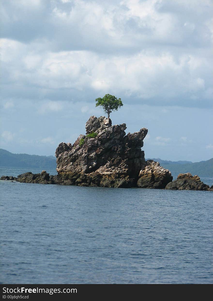 Lonely island. Thailand.